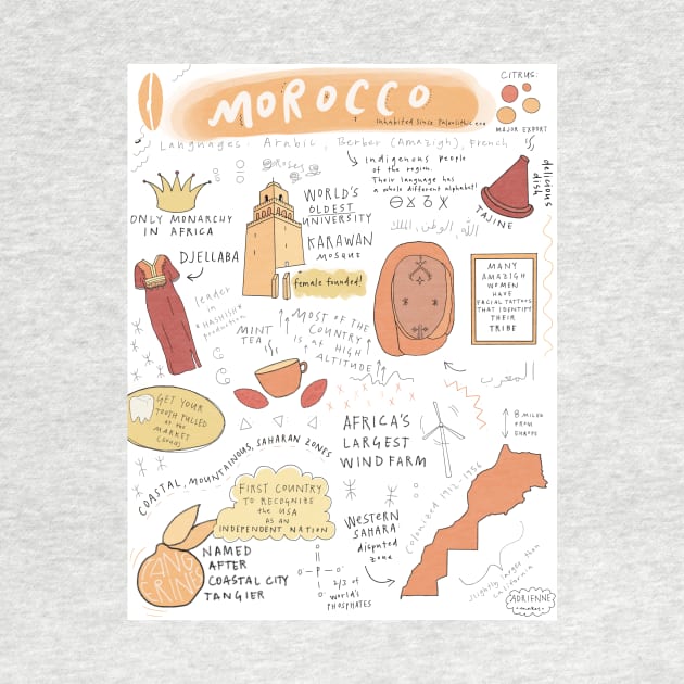 Morocco Facts by adrienne-makes